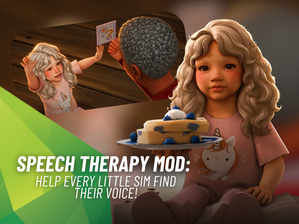 SnootySims SPEECH THERAPY MOD