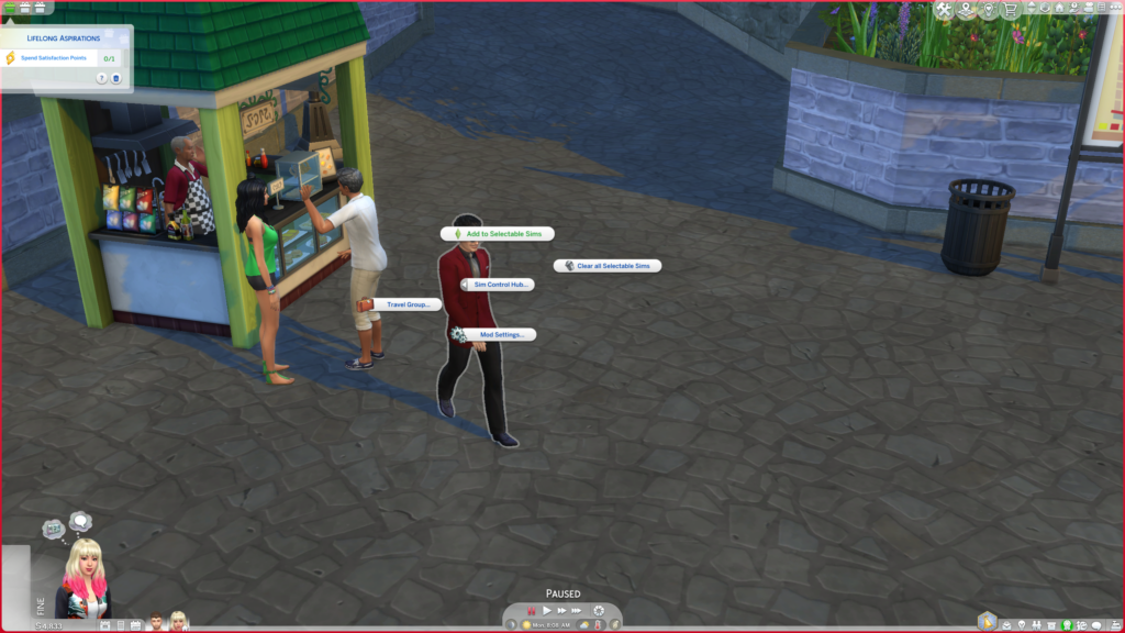 Sim Control Hub Mod Brings Exciting Control Over Any Sim in The Sims 4 7 captura de pantalla 2024 08 31 135735