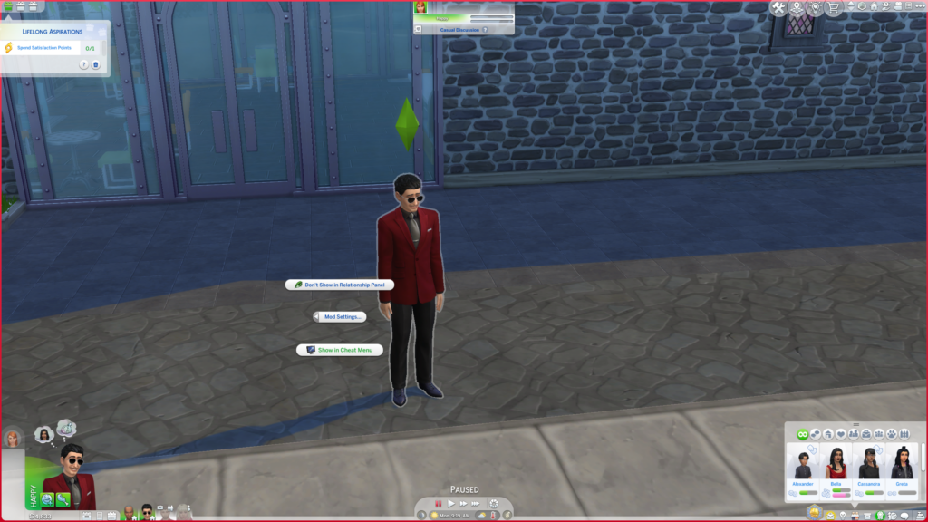 Sim Control Hub Mod Brings Exciting Control Over Any Sim in The Sims 4 5 captura de pantalla 2024 08 31 140007