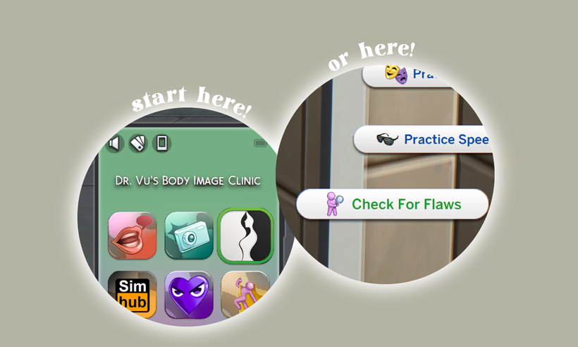 Dr. Vu's Body Image Clinic Mod Adds an Exciting Cosmetic Surgery Journey to The Sims 4! 5 dr.vu1