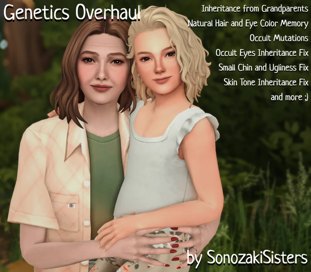 Genetics Overhaul Collection: No Weird Age Up and Random Genetics Gets an Incredible Makeover for Better Looking Sims 5 image fotor 20260709215718