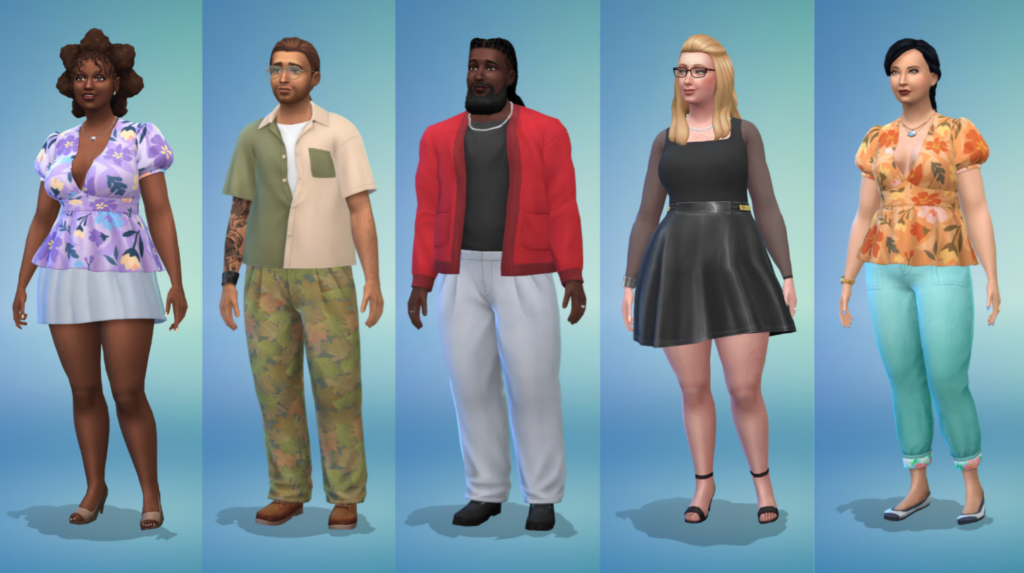 More Hair, More Fashion, More Sims: Fresh CAS Styles Have Arrived! 7 3