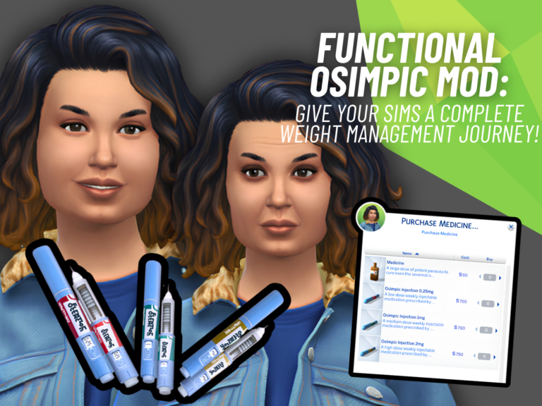 Your Sims Can Finally Skip the Gym With This Functional Osimpic Mod!