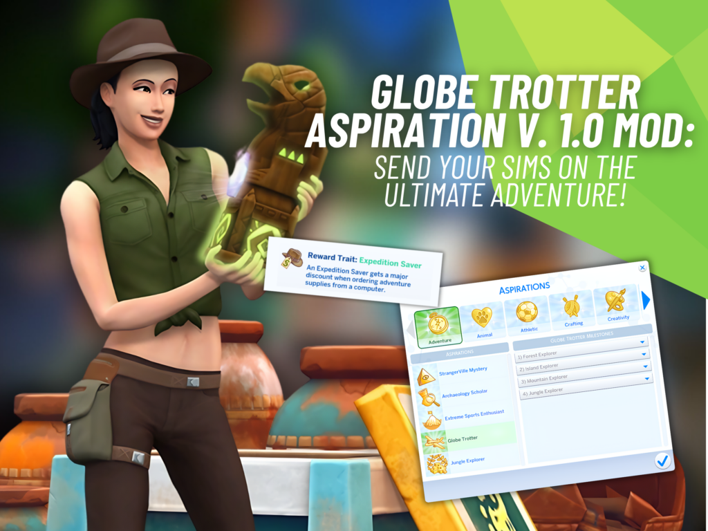 Globe Trotter Aspiration v.1.0 MOD: This New Aspiration Is All About Traveling! 4 Globe Trotter Aspiration