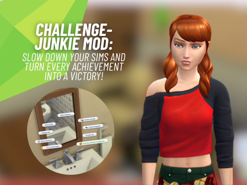 Challenge-Junkie Mod: Epic New Trait Makes The Sims 4 Much Harder! 4 SnootySims Challenge Junkie Mod