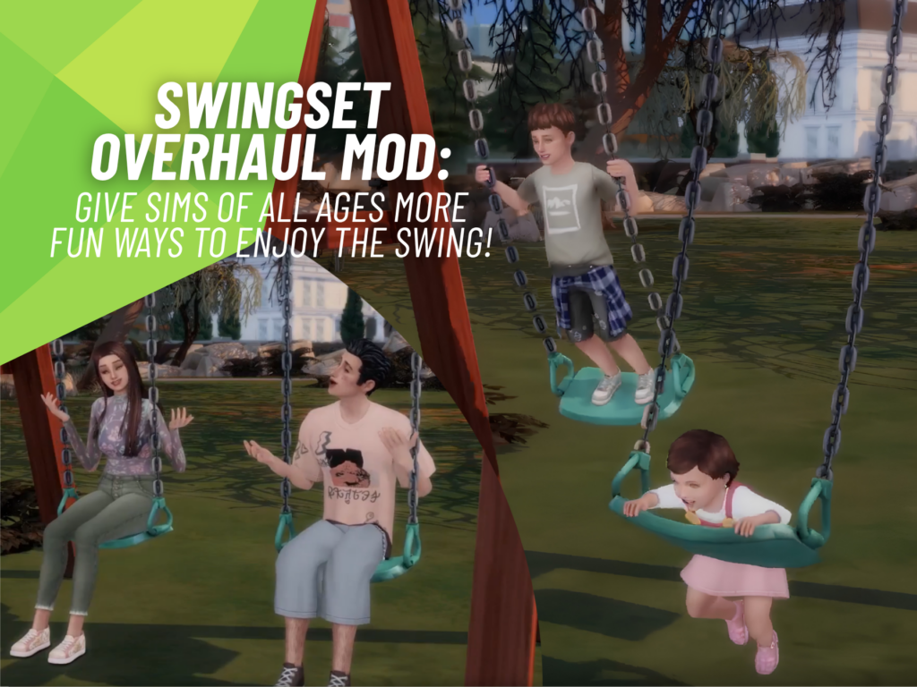 SnootySims SwingSet Overhaul Mod