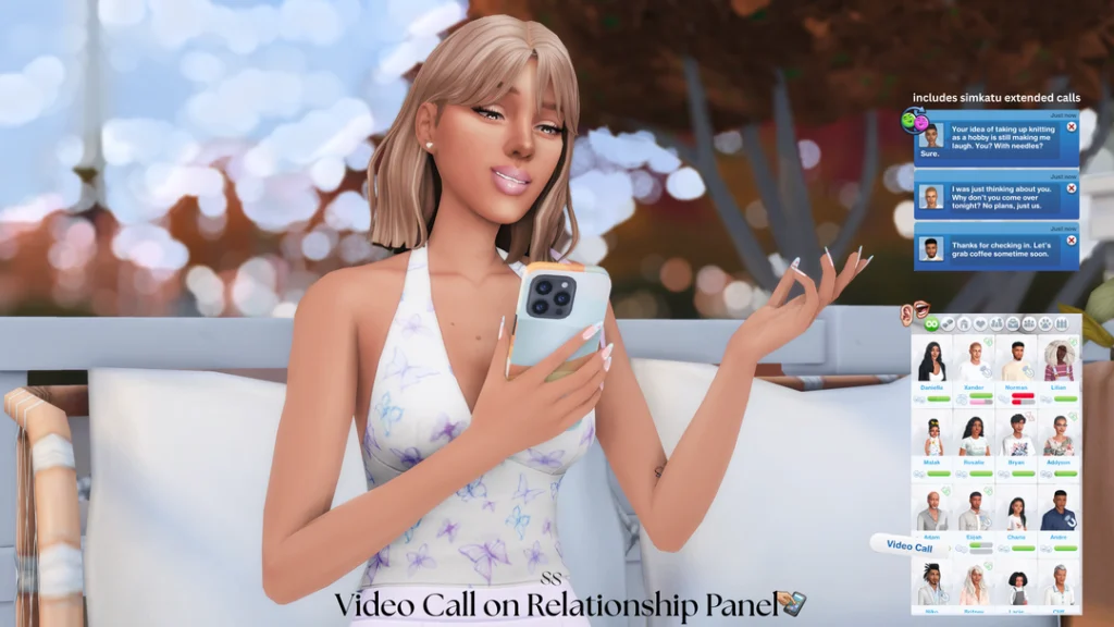 Video Call on Relationship Panel