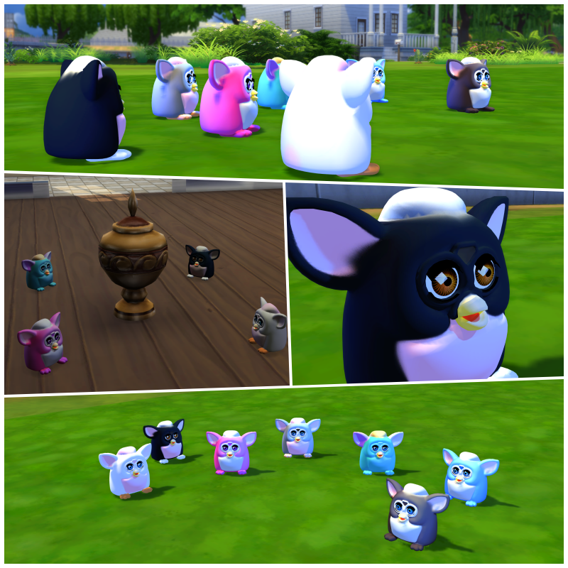 Frurby Mod: Meet the Tiny Toy That’s About to Unleash Chaos in The Sims 4! 6 collage