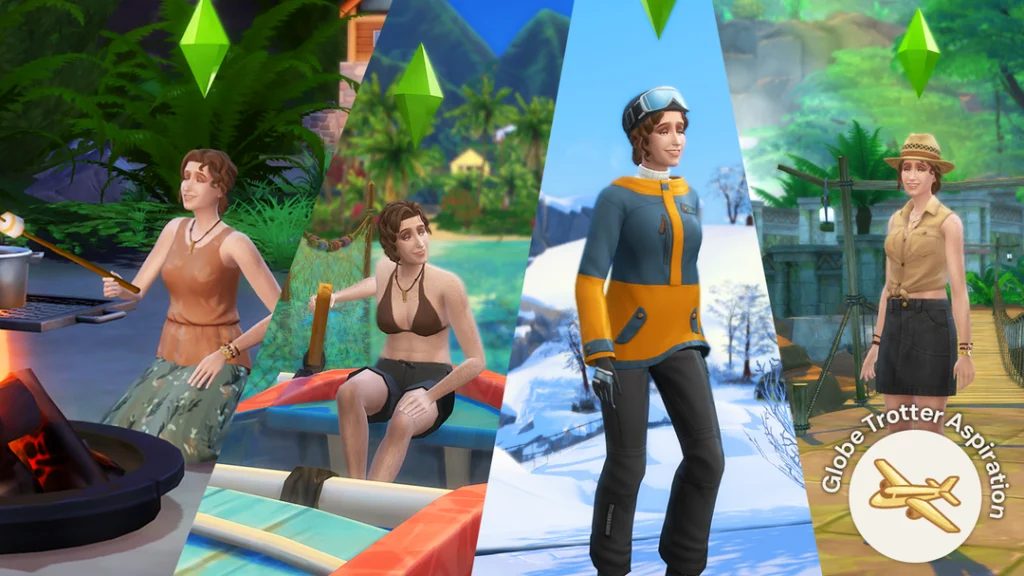 Globe Trotter Aspiration v 1.0: An Exciting New Travel Challenge for The Sims 4 5 promo2