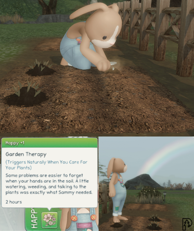 Garden Therapy - A Mood Buff Mod: A Brilliant Little Gardening Boost for Sims 4 6 Sammy Mood Buff