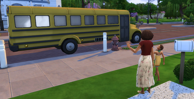 Make School Days More Realistic With This Sims 4 School Bus Service Mod! 2 School Bus Service