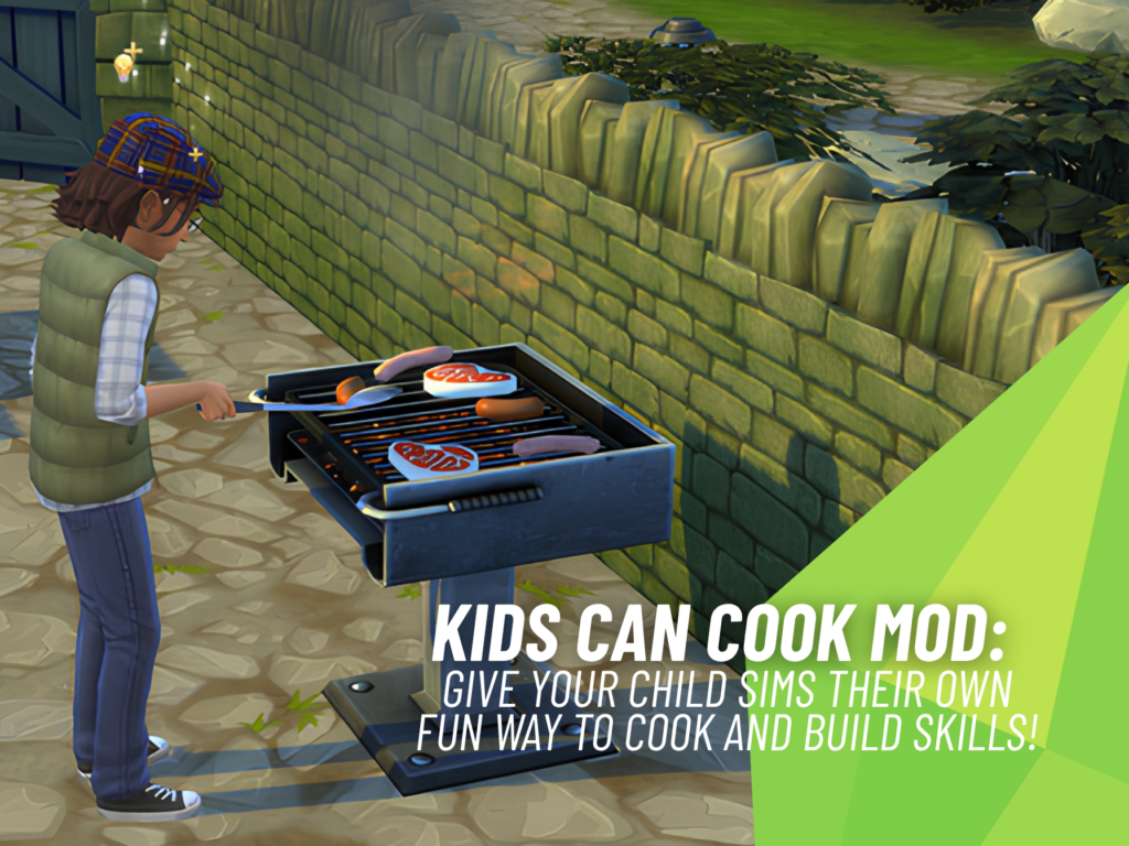 Kids Can Cooking Mod: Child Sims Can Cook Again in The Sims 4 4 SnootySims Kids Can Cook Mod