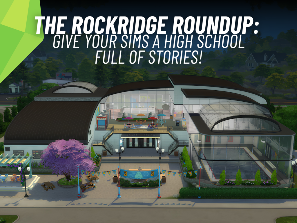 The Rockridge Roundup: Epic High School Stories Await in The Sims 4! 4 SnootySims Rockridge Roundup