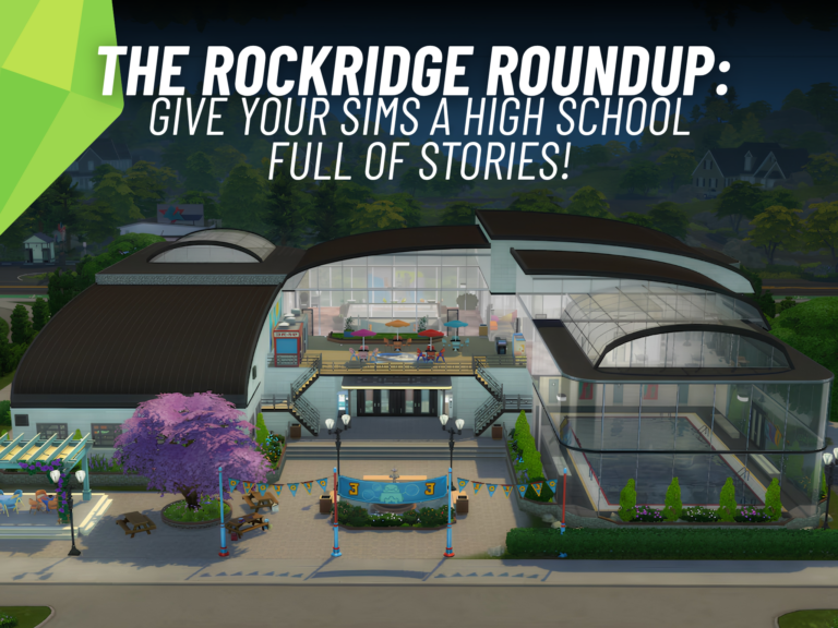 The Rockridge Roundup: Epic High School Stories Await in The Sims 4! 19 SnootySims Rockridge Roundup