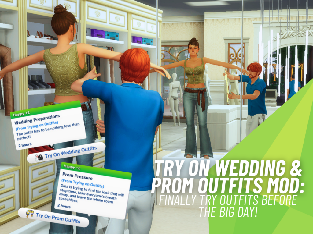 Say Yes to the Dress with This Try On Wedding & Prom Outfits Mod! 4 Try on Wedding Prom Outfits Mod