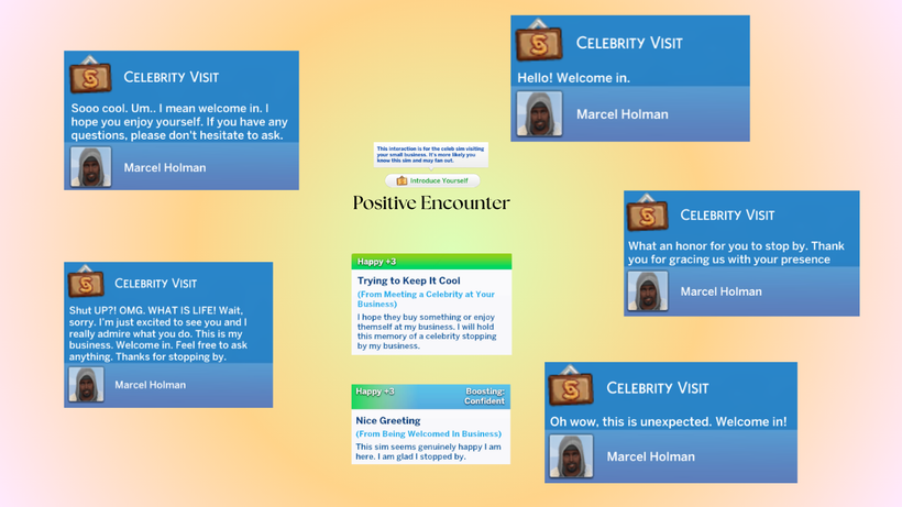 Celebrity Visits Your Small Business Mod: Fame Comes Knocking! 2 1 1 1