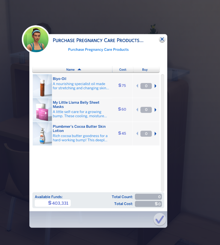 Pregnancy Belly Care Mod: Transform Your Sims’ Postpartum Recovery! 9 6 1