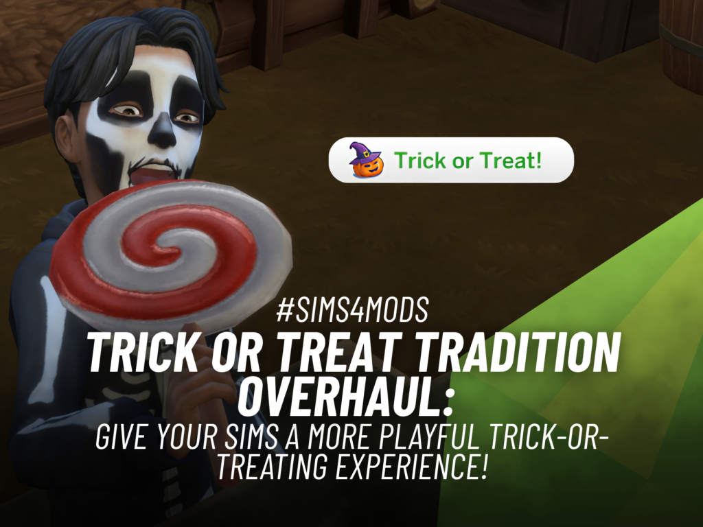 SnootySims Trick or Treat Tradition Overhaul