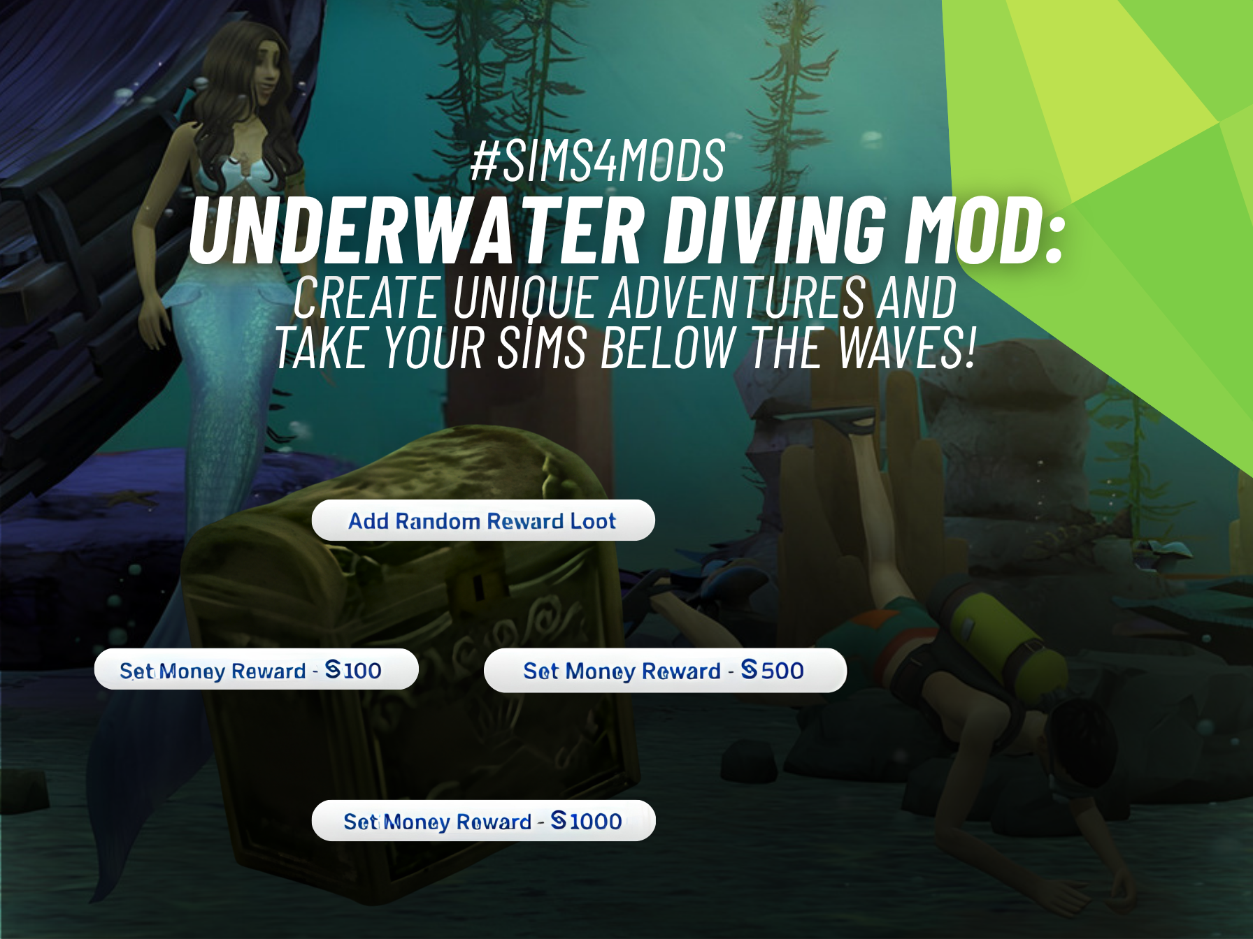 SnootySims Underwater Diving