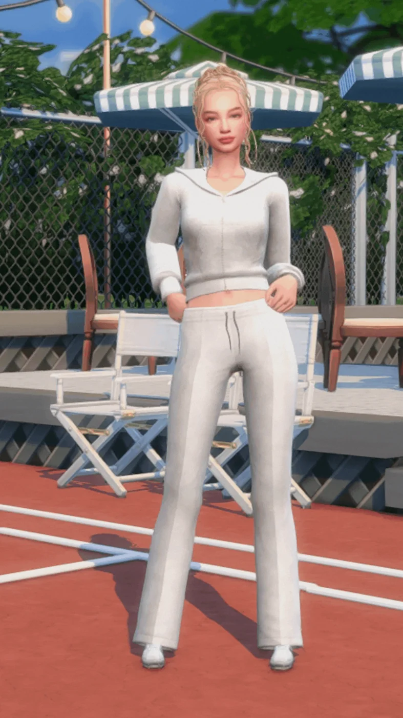Tracksuit Set by MiliNiki — Sims 4 custom content