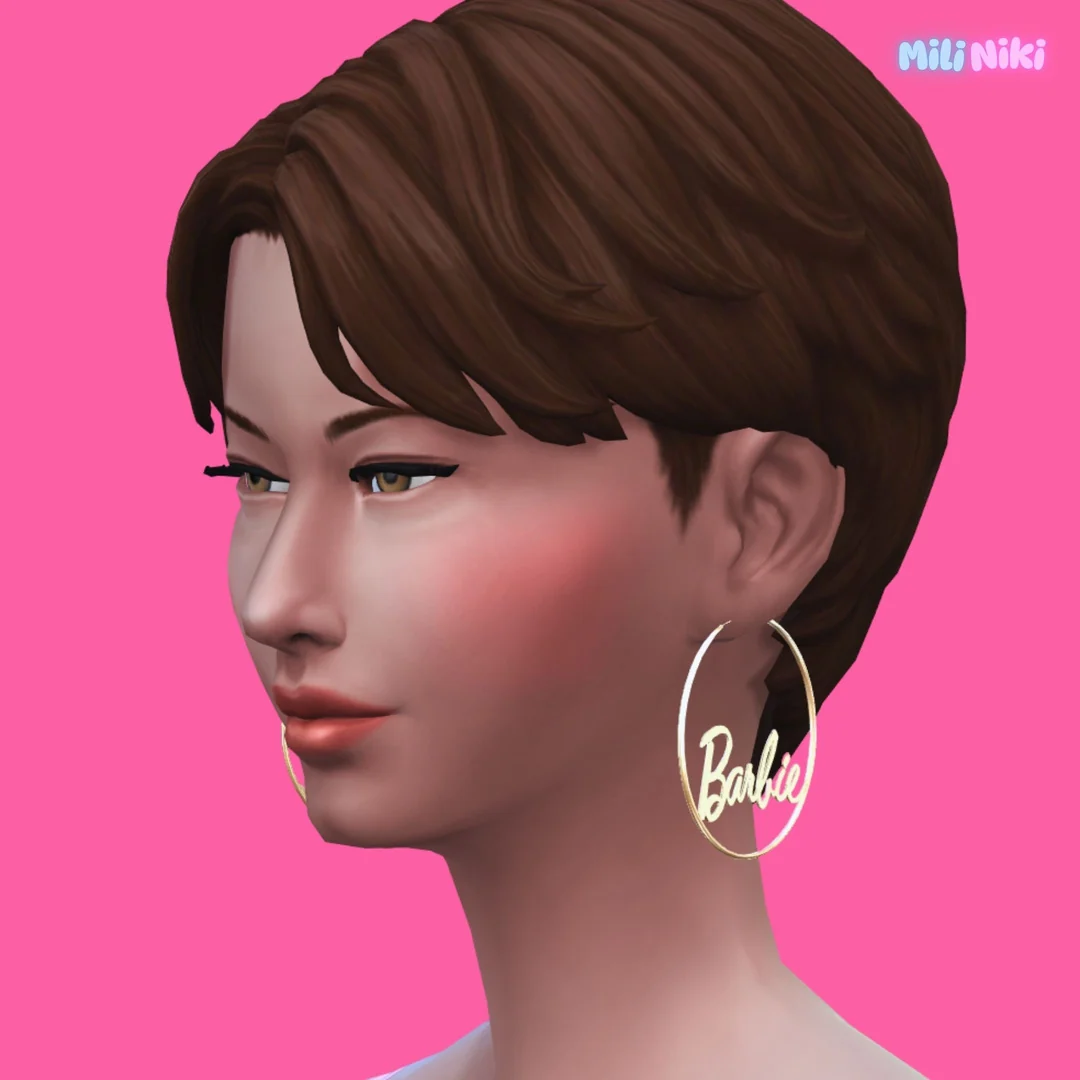 Doll Earrings by MiliNiki — Sims 4 custom content