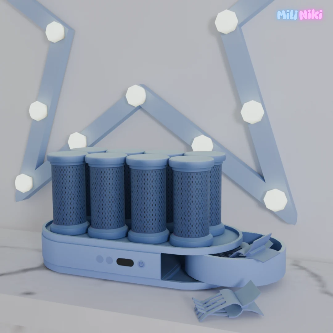 Heat Roller Set by MiliNiki — Sims 4 custom content