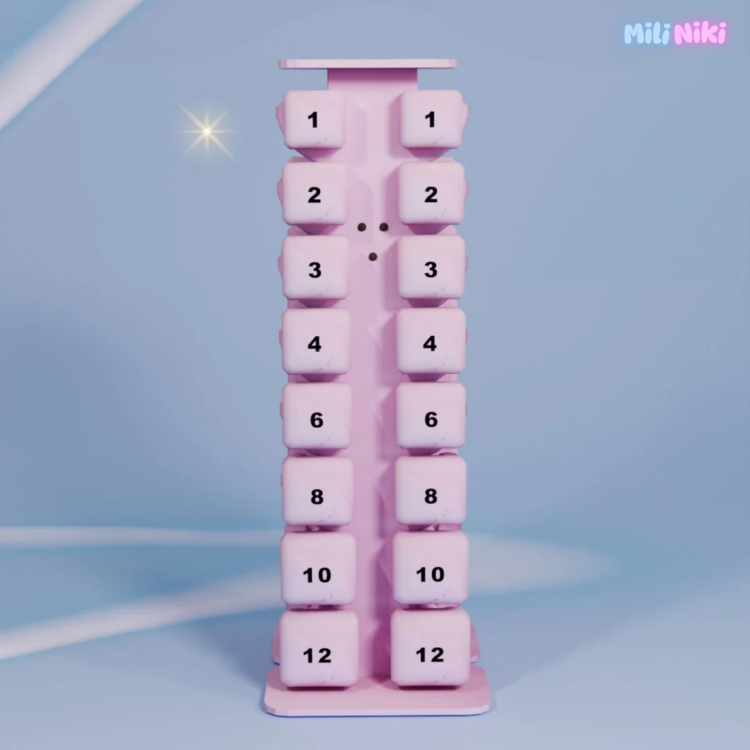 Functional Pilates Dumbbell Rack by MiliNiki — Sims 4 custom content