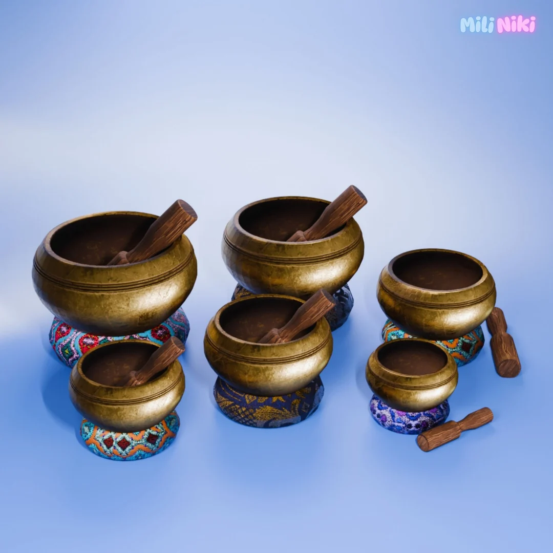 Meditative Singing Bowls by MiliNiki — Sims 4 custom content