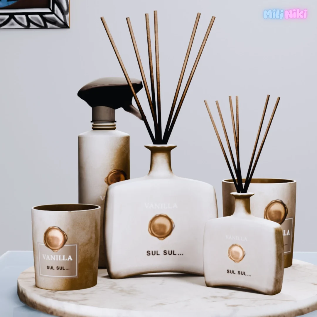Home Scents Set by MiliNiki — Sims 4 custom content