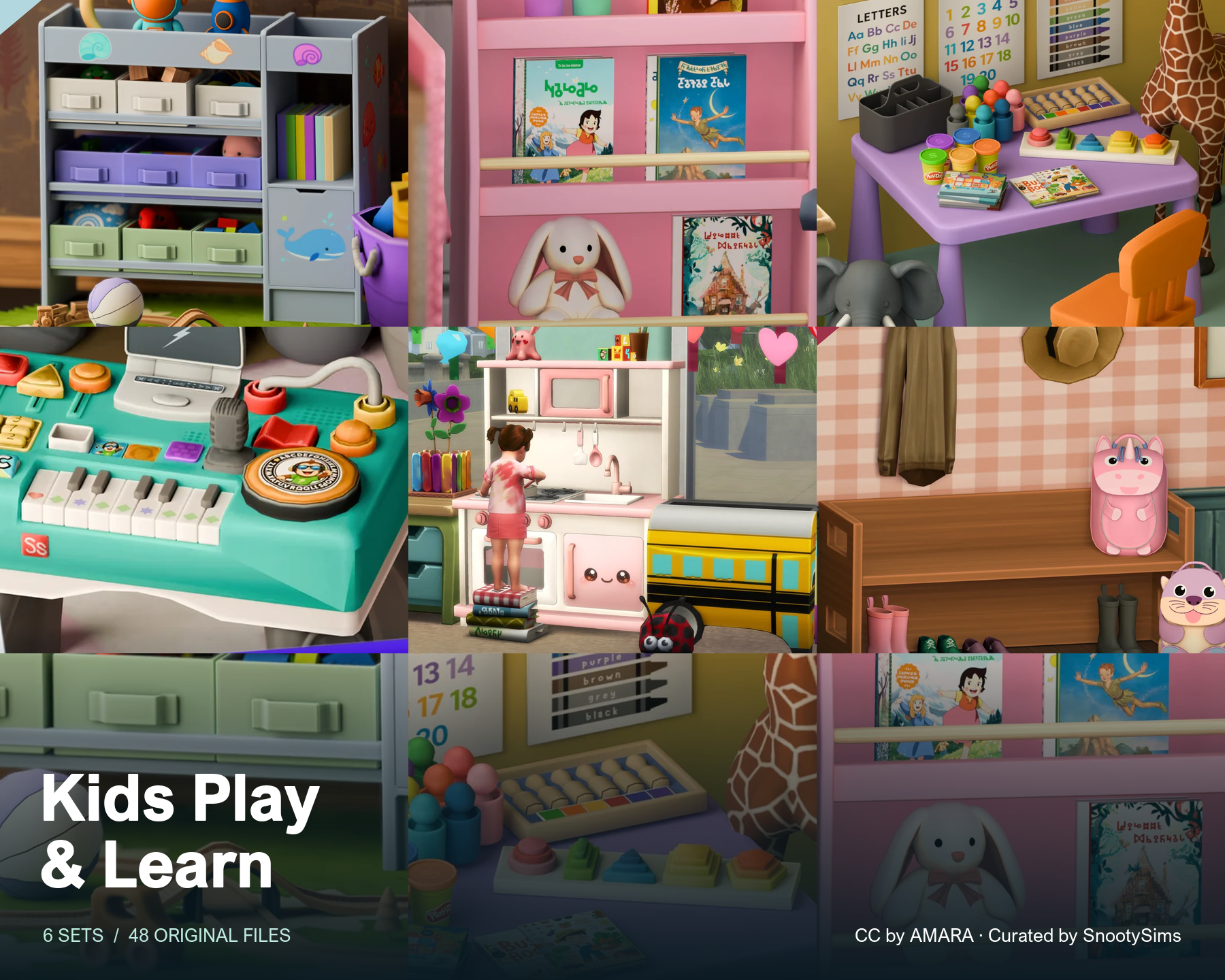 Kids Play & Learn Mega Pack by AMARA