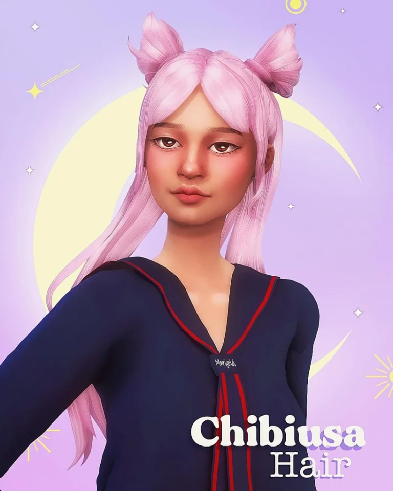 Female Long-Haired Buns à la Sailor Moon [MM]