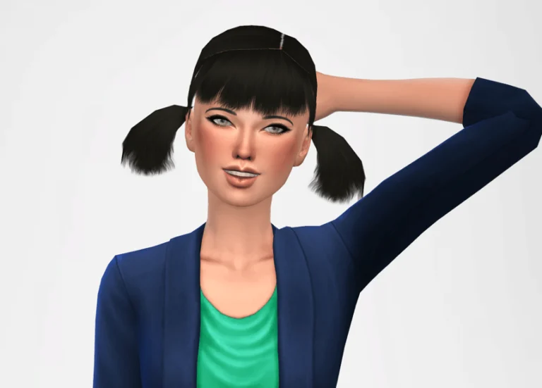 Short Mid-way Pigtails for Women