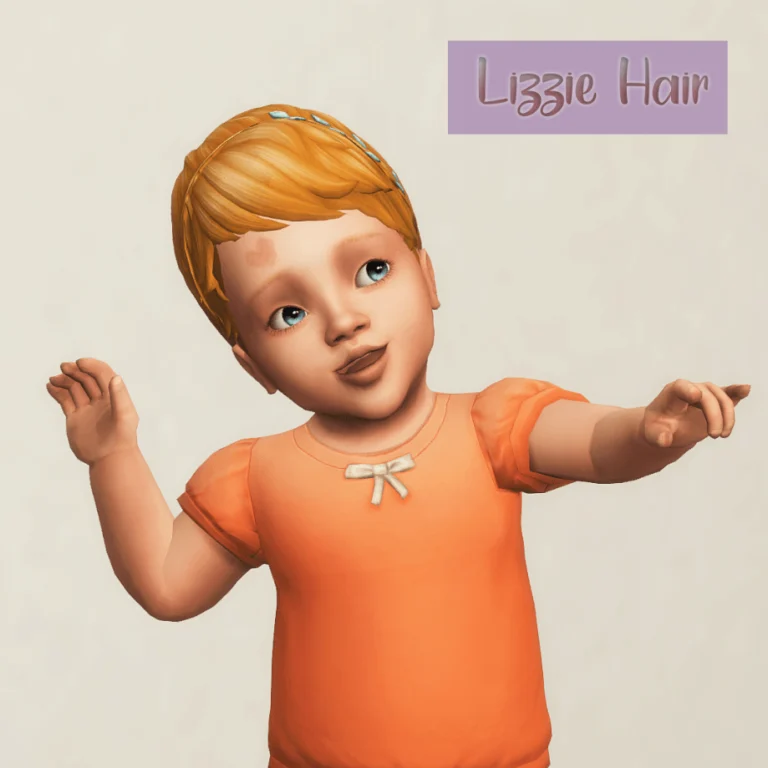 Short One Sided Hair for Female Infants [MM]