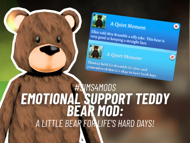 Emotional Support Teddy Bear BETA V1: Find Comfort in Every Hug! 1 Emotional Support Teddy