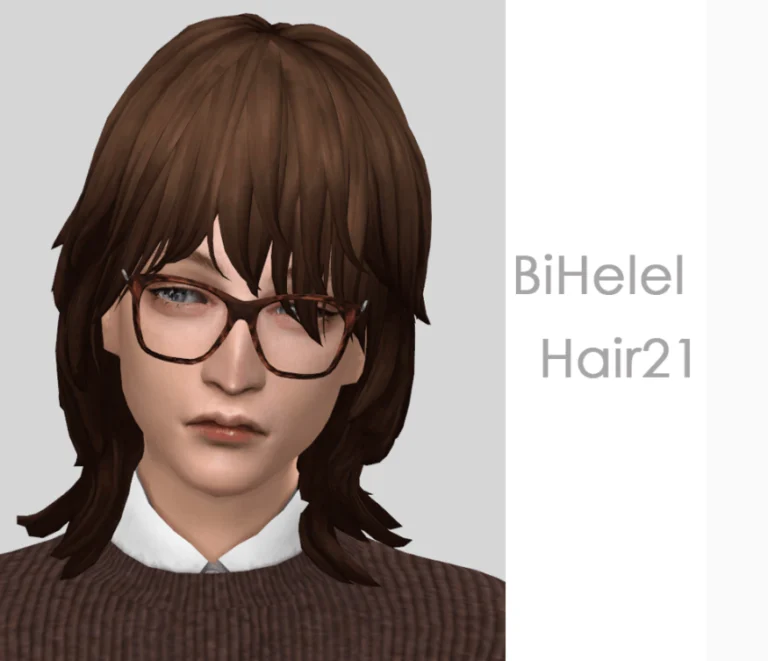 Bihelel Sims 4 mullet