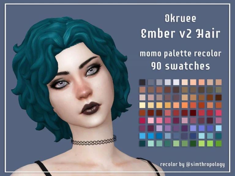 Mesh & Palette Expansion: 90 Swatches for All Frames by @mmoutfitters