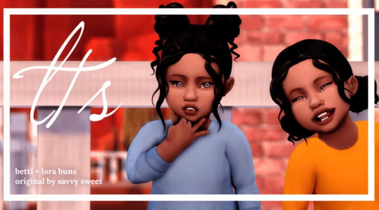 betti & lora Space buns TODDLERS
