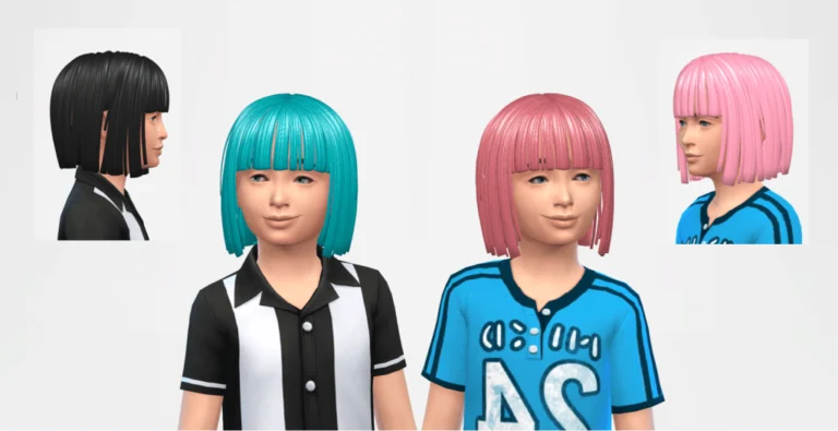 Nora’s Bob Hair Made By PantuKinha