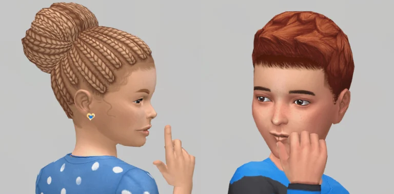 Hairlines and babyhair from Blewis50 Sims 4 Edges