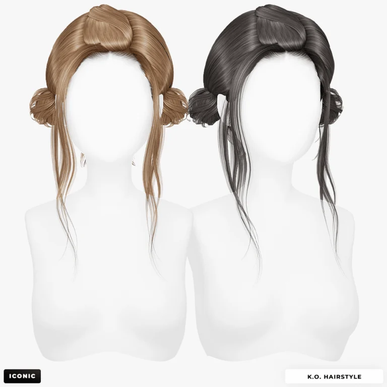 K.O. Hairstyle Pigtail Buns [Alpha]