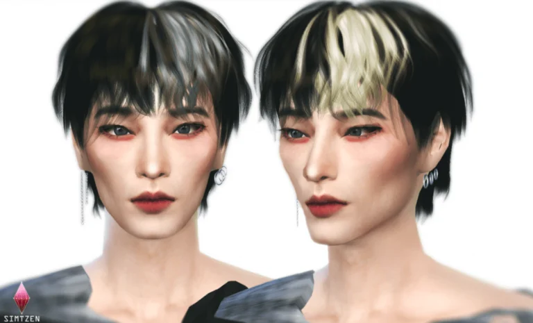 Ateez San hala hala hairstyle by Simtzen