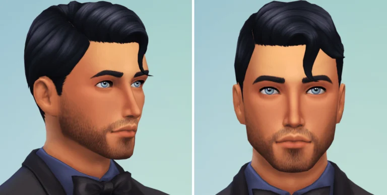 old hollywood hair – the sims 4