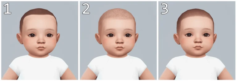 Buzz Cut Hair for Infants