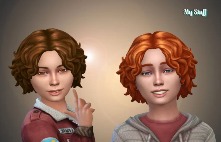 Luke Maxis Match Hairstyle by Zurkdesign