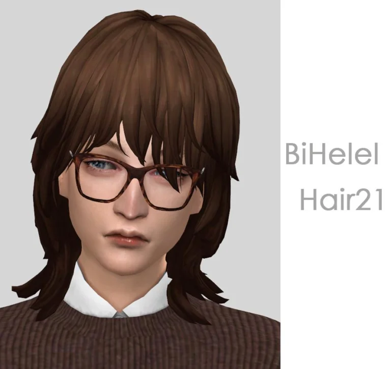Paranormal Mullet Edit: Multi-Palette Hair for All Frames