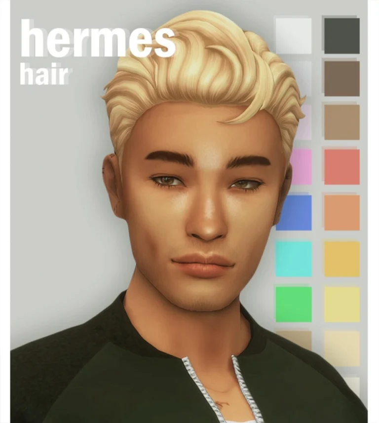Brush Up Wavy Hairstyle for Male [MM]