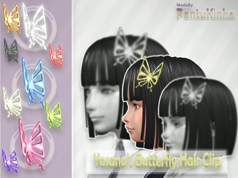 Yosano’s Butterfly Hair Clip for Kids Made By PantuKinha