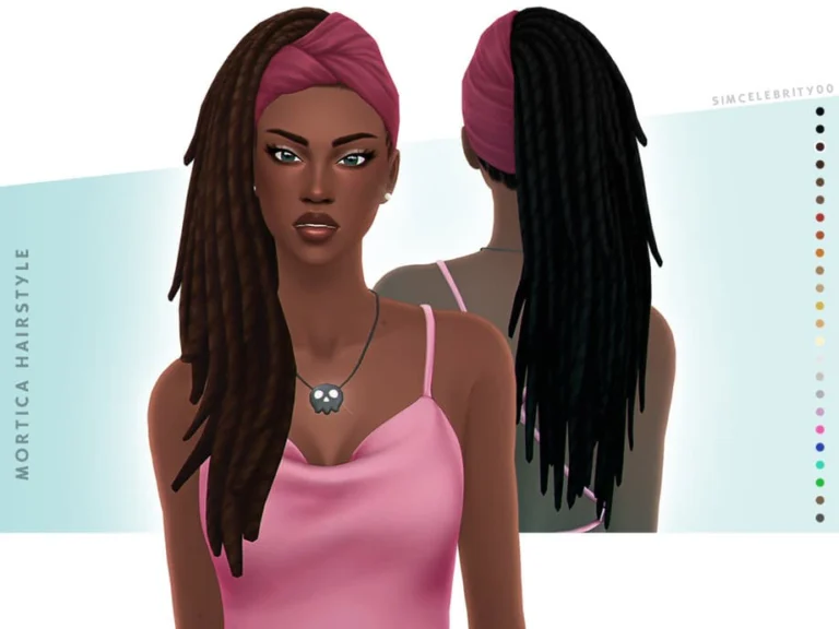 Morticia Hairstyle