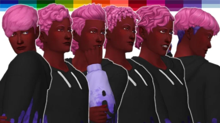Candy Cuts: 6 Sweet Short Hairstyles for Stylish Sims