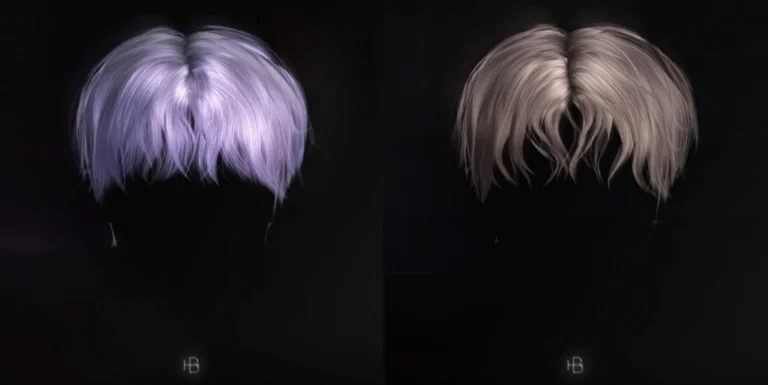 Messy Perm Hairstyle with Two Options [Alpha]